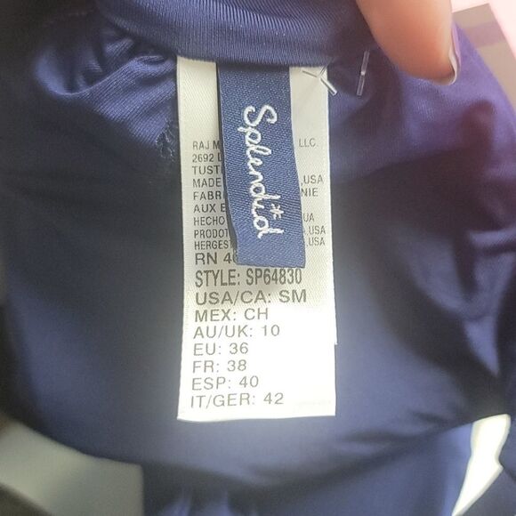 Nwot Splendid Front tie Key hole onepiece swimwear - Picture 6 of 7